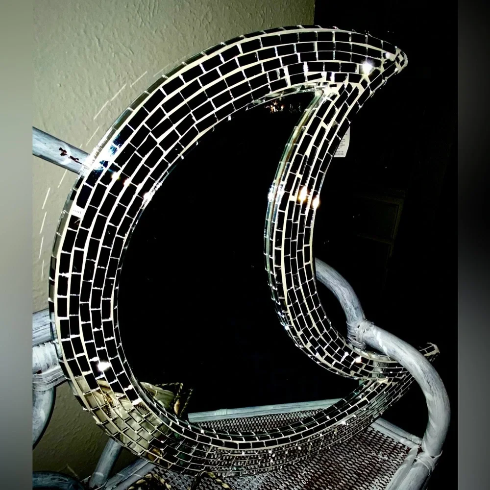 Mosaic Moon Mirror